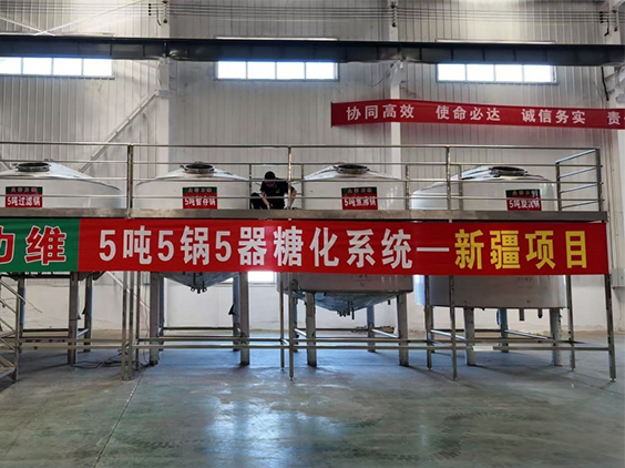 桐城精酿啤酒设备厂—5吨精酿啤酒设备—新疆项目